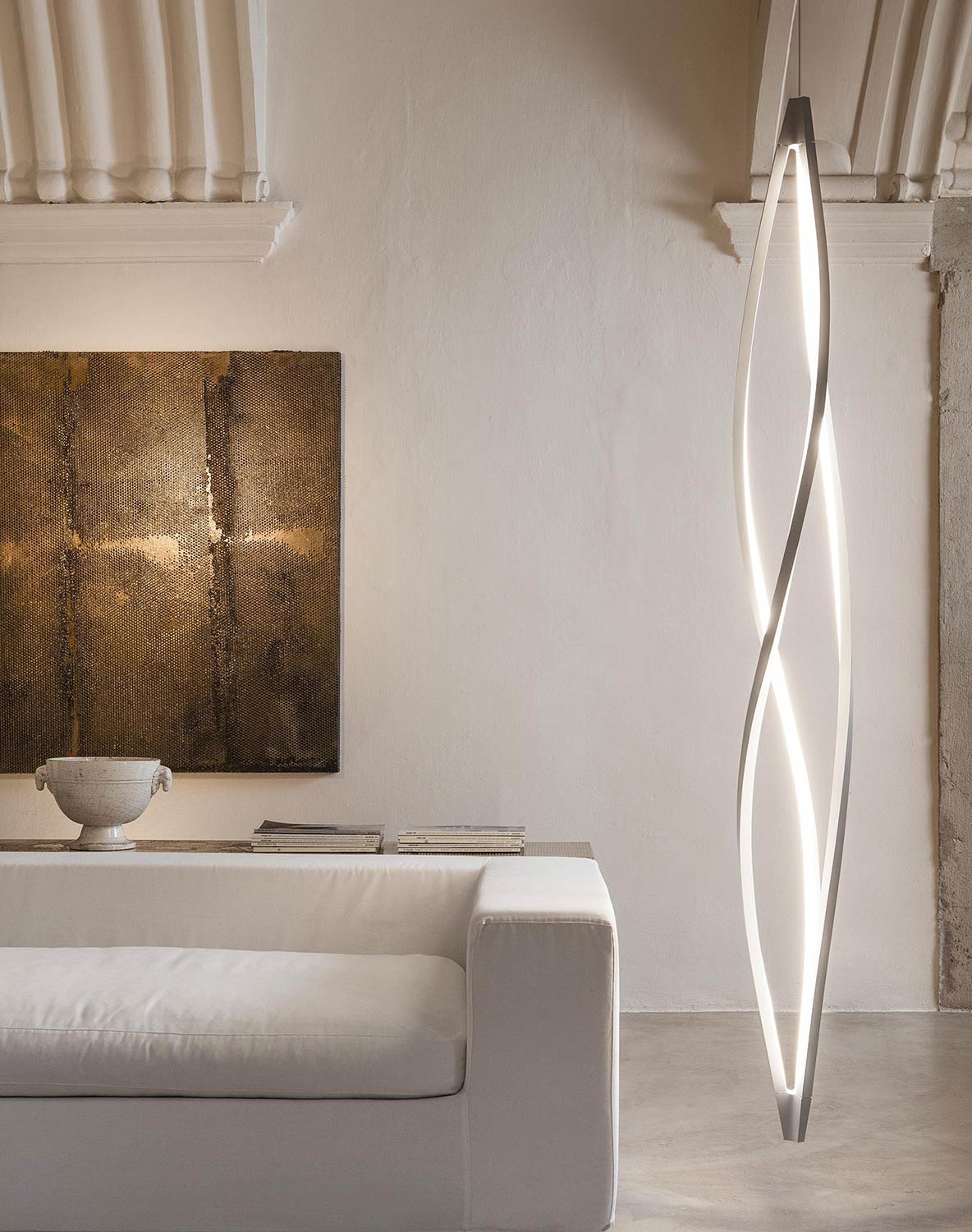 In The Wind Pendant Vertical Lamp by Nemo Lamps